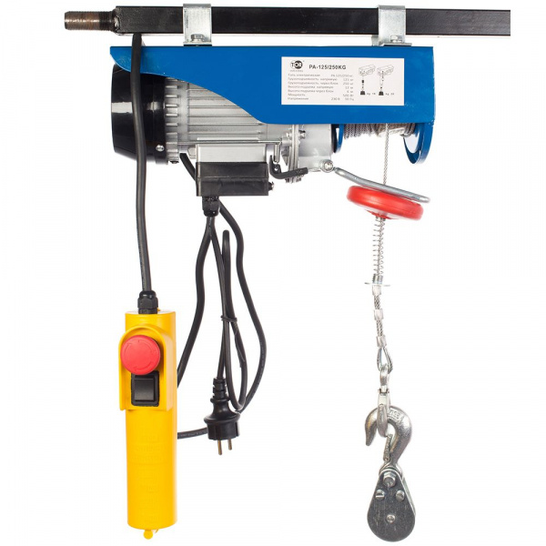 Таль электрическая TOR PA 200/400 кг 12/6 м
