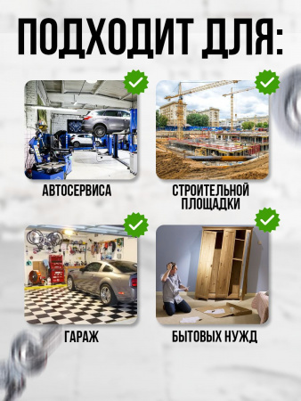 Лебедка ручная барабанная с тросом 710кг 10м оцинкованная TOR FD односкоростная