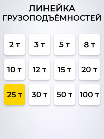 Домкрат гидравлический г/п 25,0 т TOR ДГ-25
