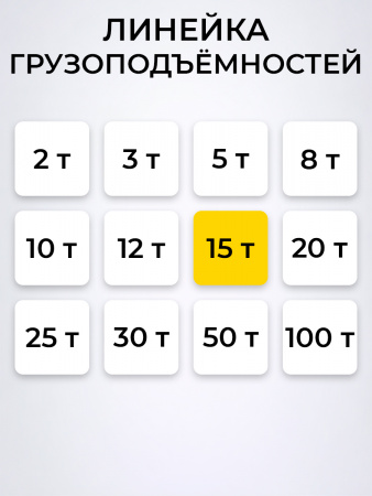 Домкрат гидравлический г/п 15,0 т TOR ДГ-15
