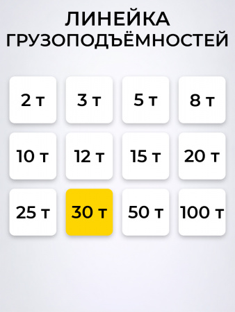 Домкрат гидравлический г/п 30,0 т TOR ДГ-30